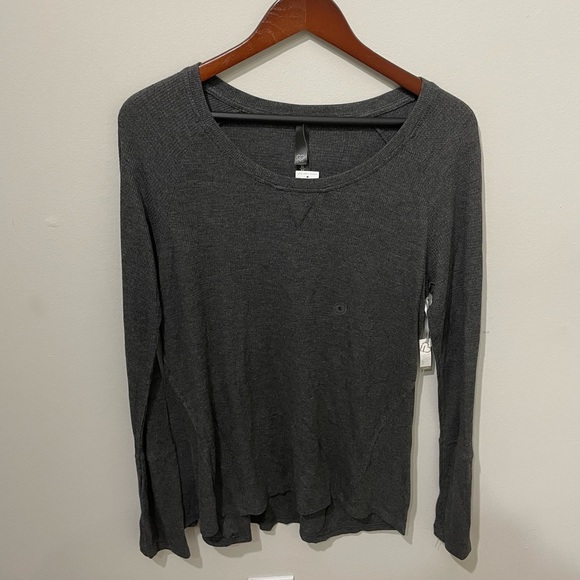Aeropostale Bethany Mota Gray Long Sleeve Thermo - Picture 1 of 5